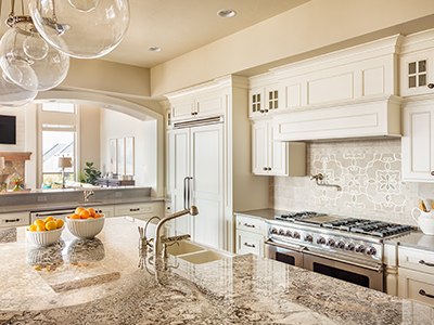 This s what turning your kitchen into a gourmet kitchen can look like.